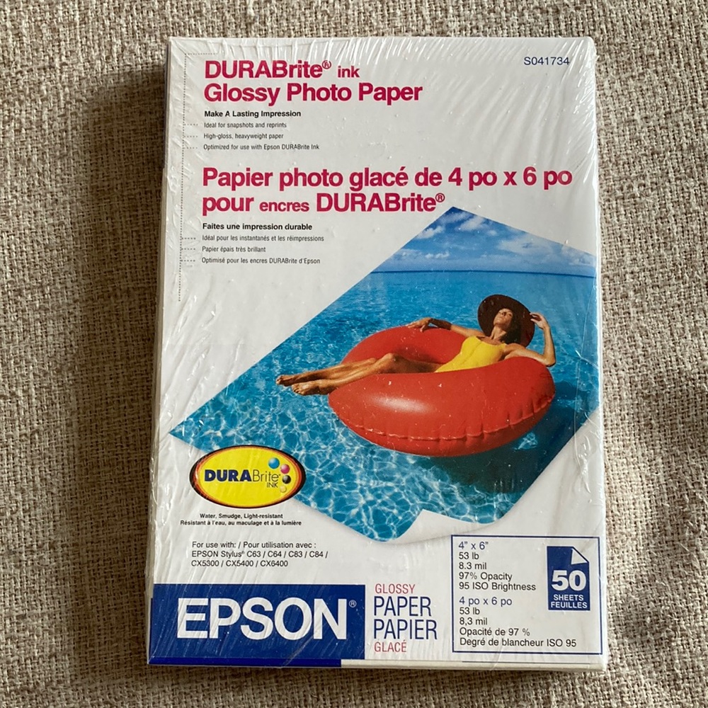 Bundle of Inkjet Printer Picture Paper 2 Sizes
